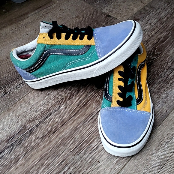 Color block suede Vans - Picture 4 of 9